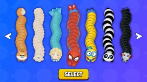 Worms Merge: холостой io игра 6