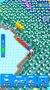 Train Miner: Idle Railway Game 3