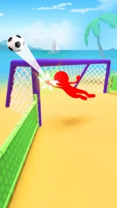 Гол пенальти удар Футбольная 3