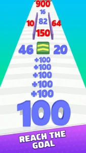 Number Run Race: Add & Grow 3