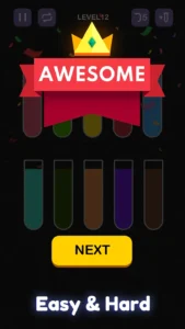 Головоломка с Сортировкой Воды 6