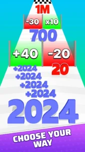 Number Run Race: Add & Grow 6