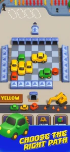 Colored Car Escape: Bus Jam 3D 2